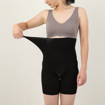 シルク腹巻きパンツ インナー スパッツ  キナリ