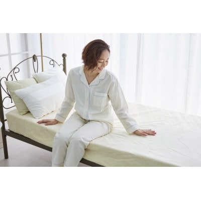 ベッドシーツ シングル 綿100 洗える ボックスシーツ ベッド用 綿ボア 生成