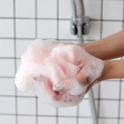 橋本市 オブ・コスメティックス 3Dボディタオル・トウモロコシ 1個