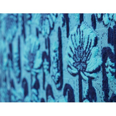 NAKAYA KINKAZAN TEXTILE ハンドメイド用生地 約135×30 MJ198ブルー