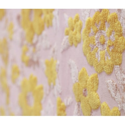 NAKAYA KINKAZAN TEXTILEハンドメイド用生地 約135×50 ニッコール ピンク