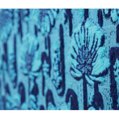 NAKAYA KINKAZAN TEXTILE ハンドメイド用生地 約135×50 MJ198ブルー