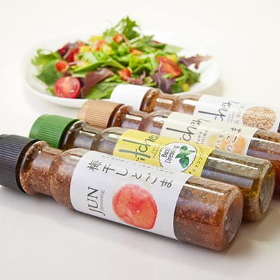 Kitchen ドレッシング4種セット(ごま、バジル、金ごま、梅ごま)