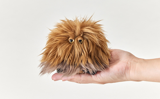 粘菌の森(ぬいぐるみ)　オオムラサキホコリ