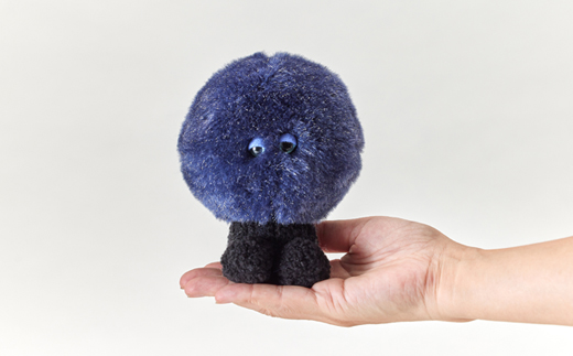 粘菌の森(ぬいぐるみ)　ルリホコリ