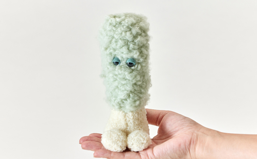 粘菌の森(ぬいぐるみ)　アオウツボホコリ