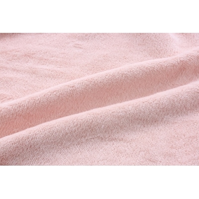ベッドシーツ ダブル 綿100 洗える ボックスシーツ ベッド用 綿ボア ピンク