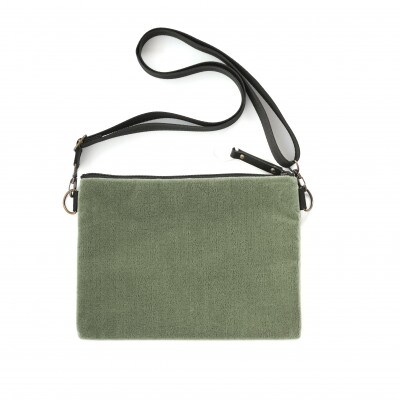 「モケッシュ」サコッシュバッグ(カーキ)