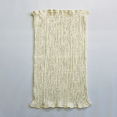 和歌山県産プレミアムシルク腹巻き　キナリ