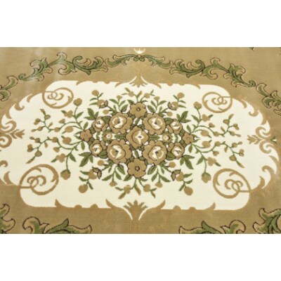 絨毯 ラグマット 3畳 長方形 250×200 洗える プレミアムローズ ベージュ