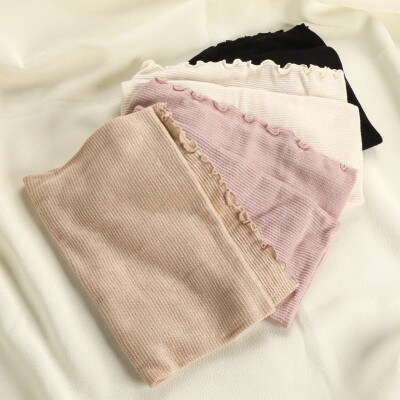 シルクタンクトップ型腹巻き 冷え予防 インナー スモーキーピンク