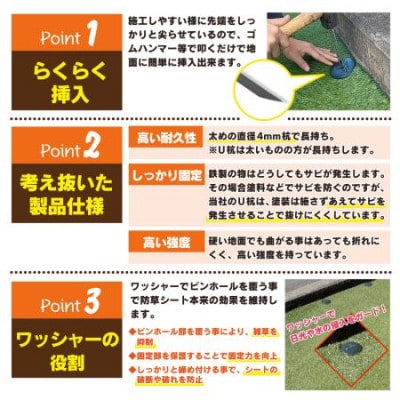 ガーデニングや庭の景観改善に使用　雑草を防ぎ草抜き作業を軽減　枯草が混じる冬の人工芝防草シート