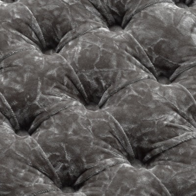 KIITH(キース)ボタン絞り　ソファー　グレー【配送不可地域：離島・沖縄県】