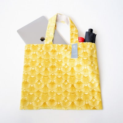 スクエアバックL【タエナカノヌノ】イエロー