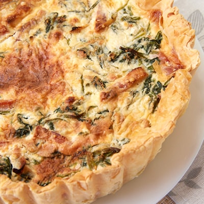 和歌山育ちのほうれん草もりもりキッシュ【配送不可地域：離島】