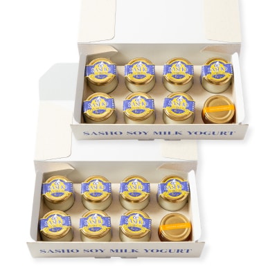 サショ・豆乳ヨーグルト 2セット(7個入り×2/いちじくソース2個付き)【配送不可地域：離島】