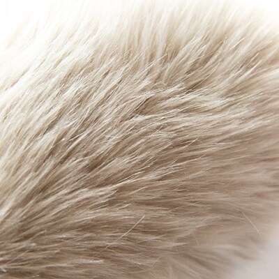 OKADA TEXTILE おさんぽエコファーバッグ グレージュ