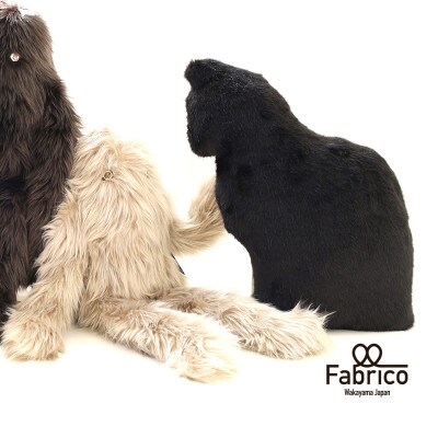 【Fabrico】黒猫のクッション