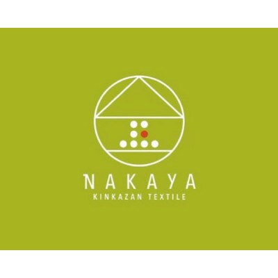 NAKAYA KINKAZAN TEXTILEハンドメイド用生地 約135×30 ニッコール ブルー