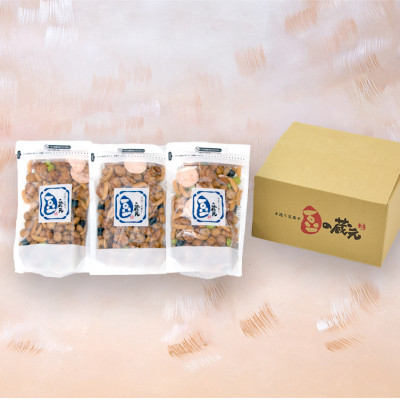 豆の蔵元　大人気の「紫四季部」小袋160g×3パック