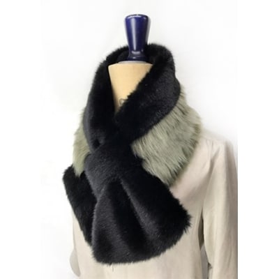 OKADA TEXTILE リボン風エコファーティペット(カーキ)