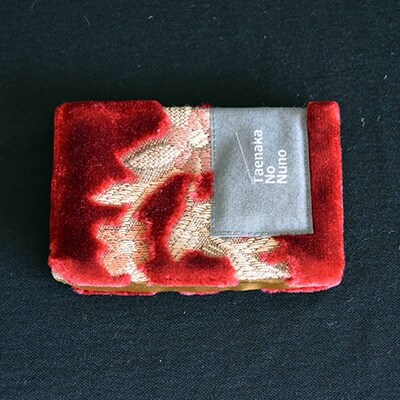 名刺入れ【タエナカノヌノ】レッド