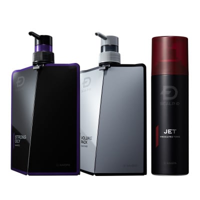 【2ヵ月毎定期便】スカルプD　シャンプー+コンディショナー+育毛トニック ストロングセット全6回
