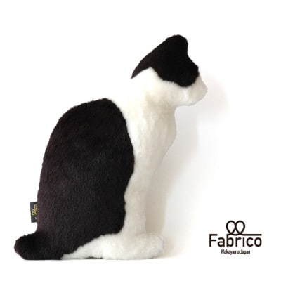 【Fabrico】ハチワレ猫のクッション
