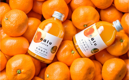 鳴川農園nalu juice 有田みかんジュース250ml×6本(A1026-2)
