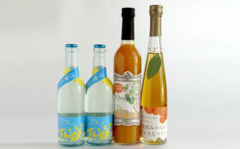 有田みかんワイン＆リキュールセット(A16-1)