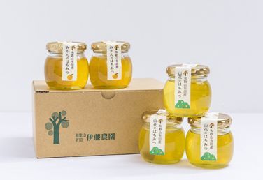 みかんのはちみつ＆山花のはちみつ(A44-1)