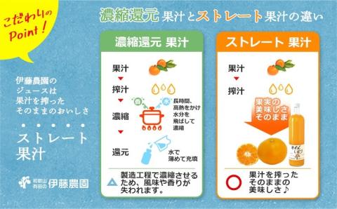 伊藤農園100％ピュアジュースはっさくしぼり750ml×5本（A607-2）