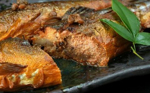 子持ち鮎の甘露煮（3尾セット）(A631-2)