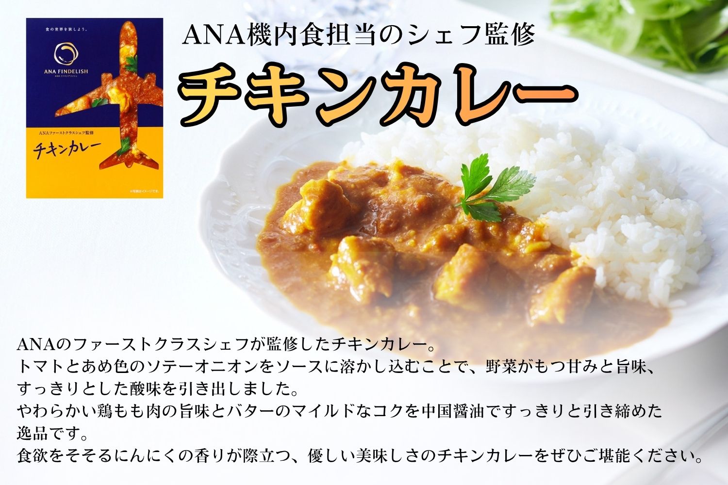 ANA FINDELISH カレー3種セット　ギフトボックス入り（A1054-1）