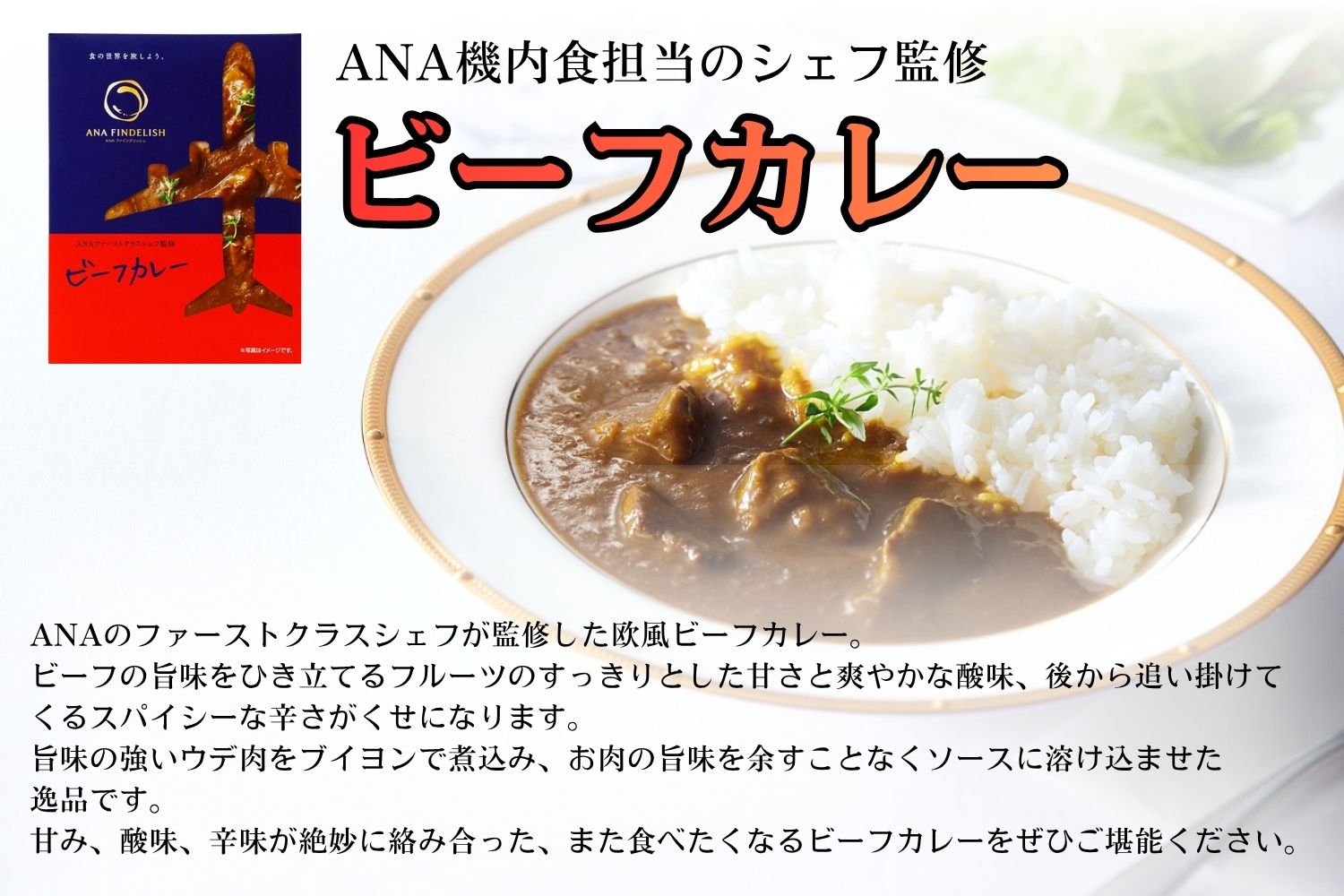 ANA FINDELISH カレーミックスセット　ギフトボックス入り（A1055-1）