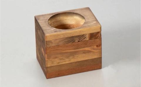 胡蝶蘭　アップサイクル･ウッドベース（ミディショートタイプ／さくらひめ）[CO-4](A611-2)