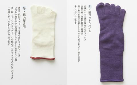 5本指ソックス春夏秋冬セット(22-24㎝)(A422-3)