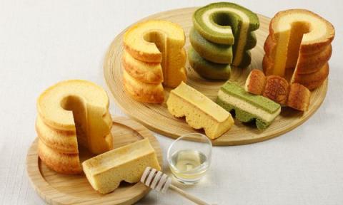 生バウムＳサイズ４本セット（ハニー・有田みかん・湯浅醤油・抹茶）(A206-1)