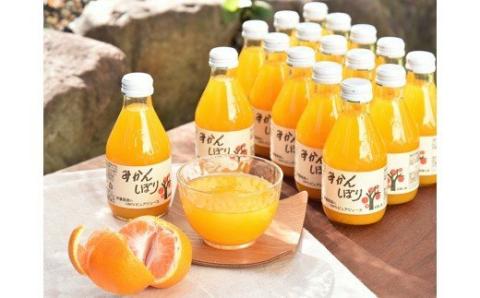 442.伊藤農園 100％ピュアジュース みかんしぼり180ml×20本（A442-3）