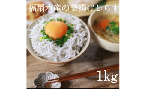 【福扇水産】釜揚げしらす1kg(A480-1)