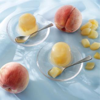 果肉たっぷり桃ゼリー 12個入り（A679-1）