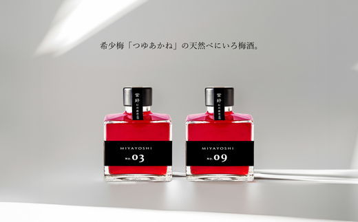 MIYAYOSHI BLACK LABEL No.03 No.09 small bottle 2P SET（A969-3）