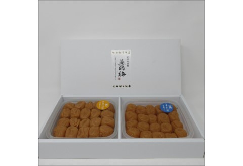 【0641-3】贈答　薬師梅　二種セット　各450ｇ