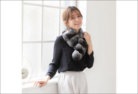 【0481】ミクロの感触 高級チンチラ ヘチマカラー ナチュラル