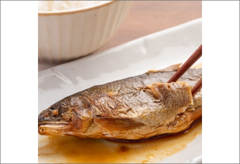 【0806-3】「極みの個食」厳選子持あゆの煮付と昆布巻の贅沢セット