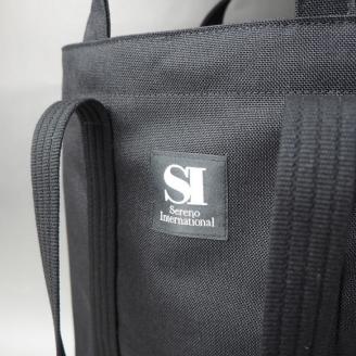 【1115-1】軽さと強度が魅力！コーデュラタテトートバッグ　ブラック