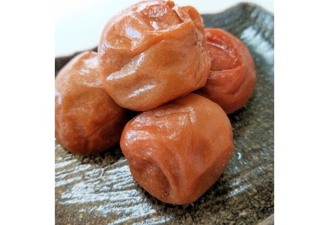 【0297-6】紀州南高梅（白干し）たっぷり2kg昔ながらのしょっぱい梅干し