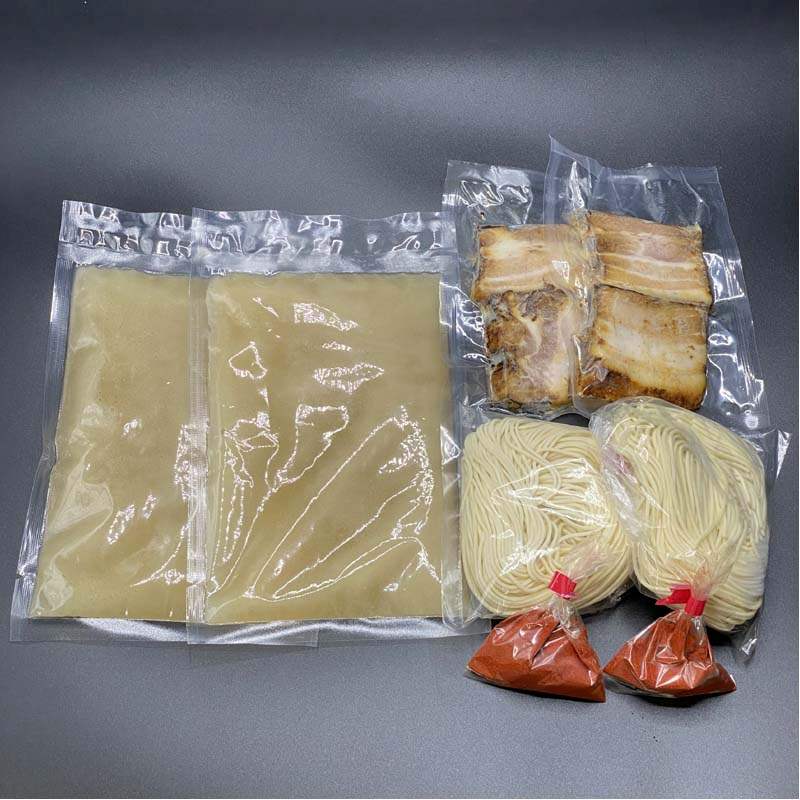 【1250】旨辛豚骨ら～めん（２食入り）・ピリ辛高菜セット