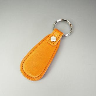 【1054-1】キャンピングカーロゴがお洒落！　牛革シューホーン　( 野口オートキャンプ場 協力)