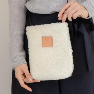 【0763-1】南フランスの大自然が育てた！メリノウールボアサコッシュ